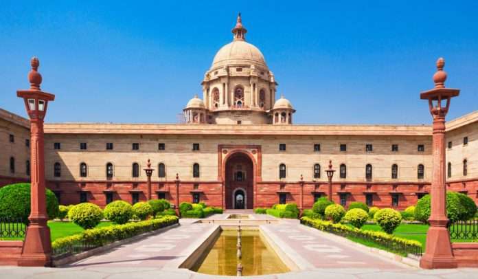 eagle with a tracking device was found on the terrace of Rashtrapati Bhavan