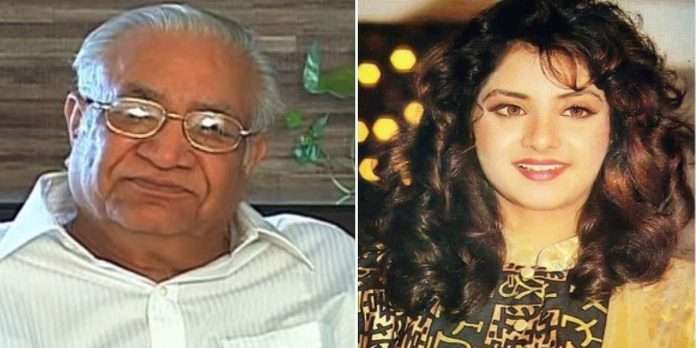 actress divya bharati father oom prakash bharati passed away