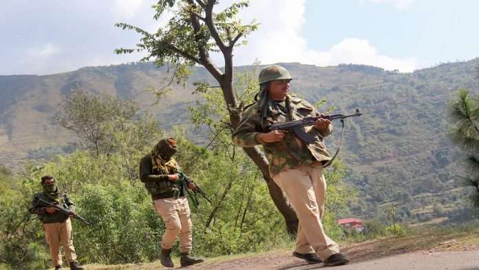 kulgam encounter five terrorist killed in pombai and gopalpora villages in jammu kashmir