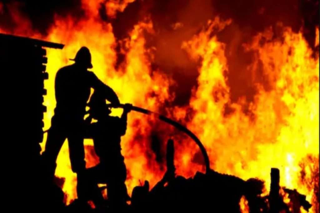 मुंबईतील लेदरच्या गोदामाला भीषण आग, अग्निशमन दल घटनास्थळी दाखल