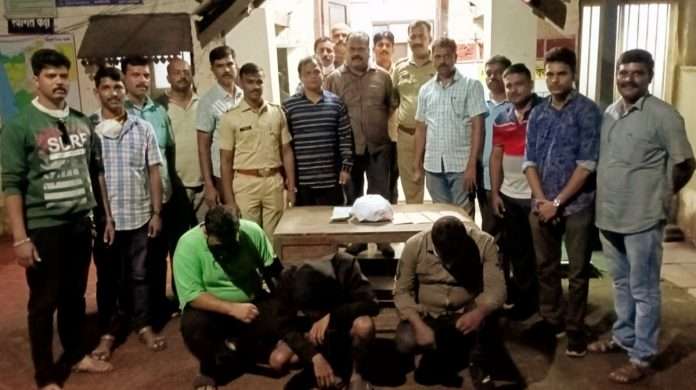 Three arrested for smuggling whale vomit in Sindhudurg