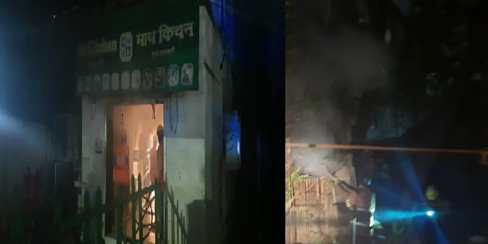 pawati residence building fire in Thane