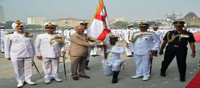 Indian Navy: Indian Navy's 22nd Missile Battalion awarded 'President's Standard'