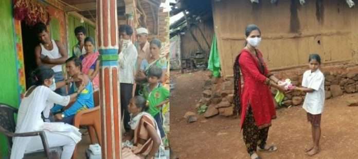 Vaccination: Success story of Thane Zilla Parishad's health team after traveling 16 km on foot