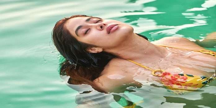 Janhvi Kapoor share Hot bikini photoshoot in mermaid look