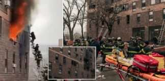 america new york apartment fire at least 19 killed in apartment block blaze