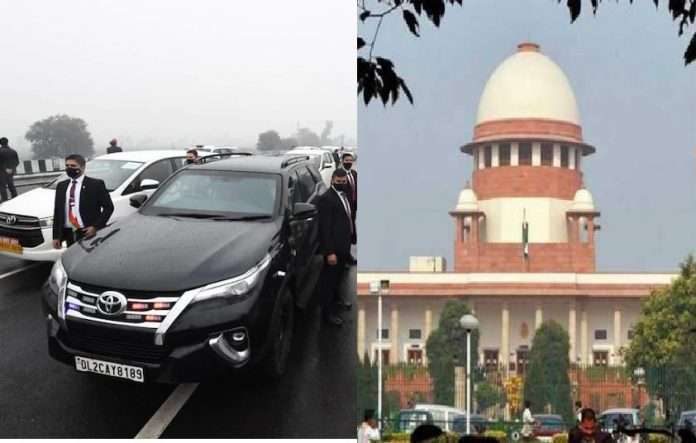 PM Modi Security Breach hearing of a plea seeking probe into PM Modi's security at monday in Supreme Court