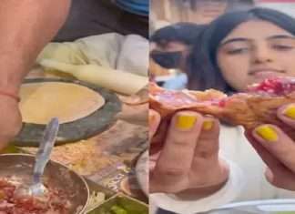food blogger test Candy Crush Paratha video viral on social media
