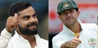 ricky ponting said virat kohli success as team India test captain