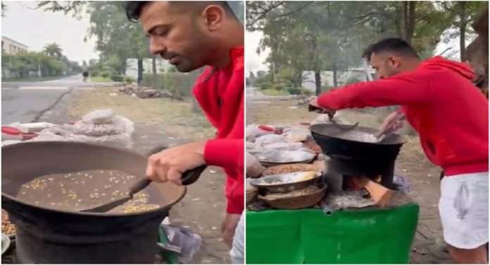 Pakistan pacer Wahab Riaz sells chana on streets, video goes viral