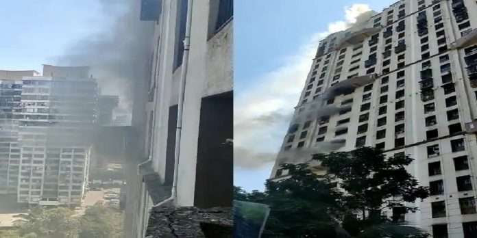 Fire breaks out at residential building in Mumbais Borivali no injuries