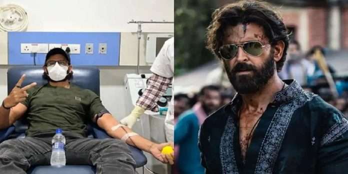 bollywood hrithik roshan donates his rare blood type a curious fan finds krrish connection
