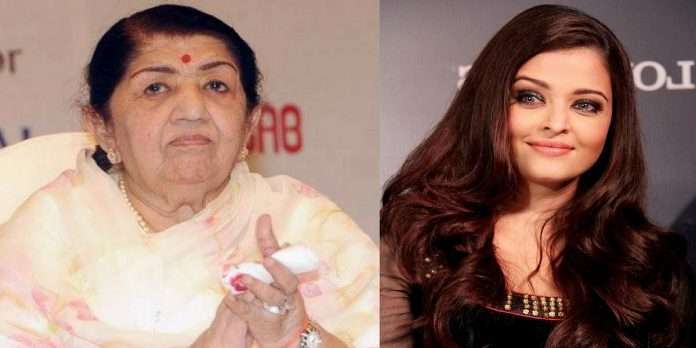 actress aishwarya rai bachchan trolled after he tribute to lata mangeshkar