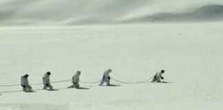 indo tibetan border police patrolling 15,000 feet high, below zero degree temperature Video viral