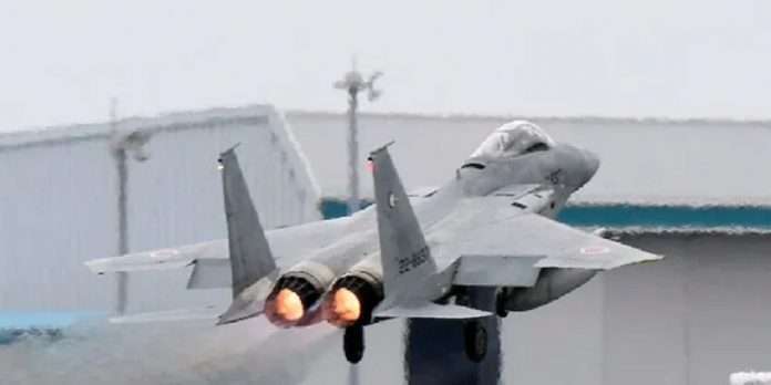 south asia japanese fighter jet disappears from radar shortly after taking off