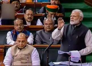 pm narendra modi reply opposition questions on motion of thanks to president kovind