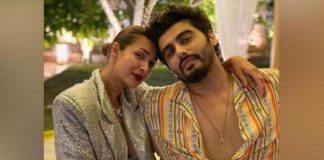 Bollywood actress malaika arora shares a hug with arjun kapoor in valentines day special post calls actor mine