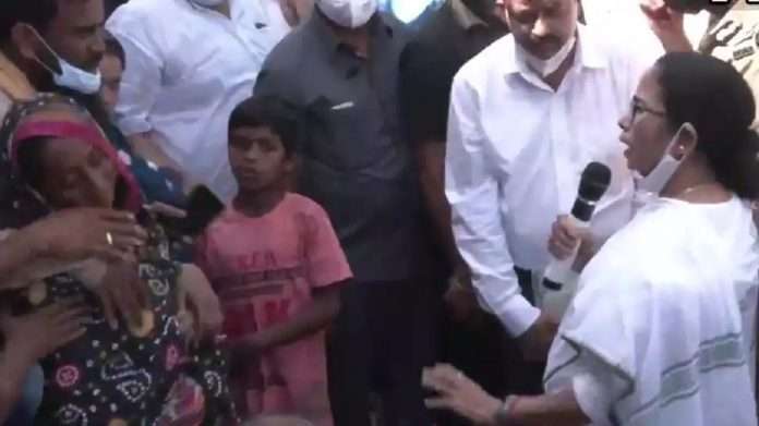 CM Mamata Banerjee visits Bengal village where 8 were burnt to death, announces Rs 5 lakh compensation
