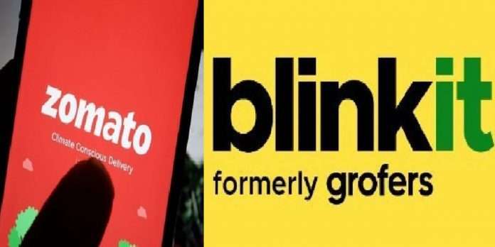zomato and blinkit has sign a deal for merger in an all stock deal to move cci soon for approval