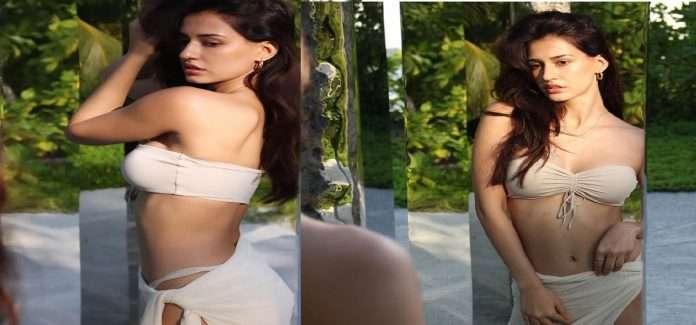 Bollywood Actress disha patani share her new bikini pic on social media