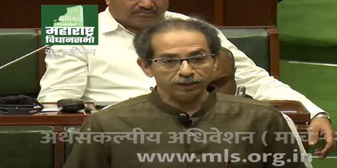 cm uddhav thackeray criticizes bjp on Vidhansabha Governor Speech and nawab malik case