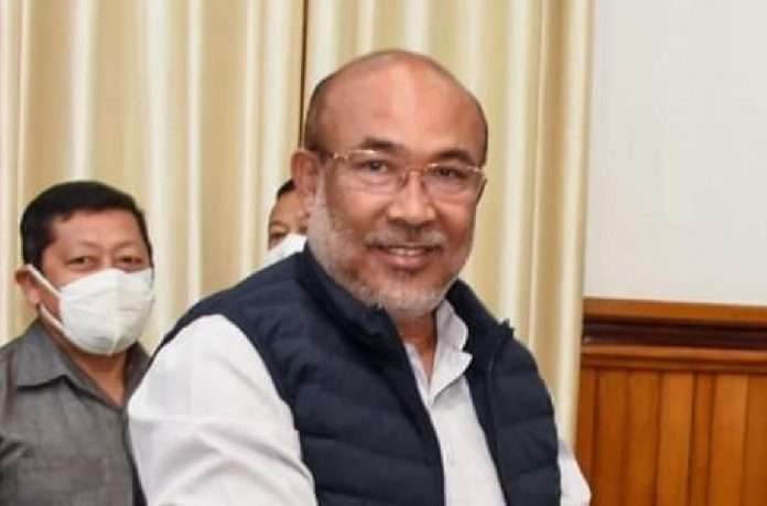 Manipur Election Results 2022 CM N Biren Singh wins from Heingang seat