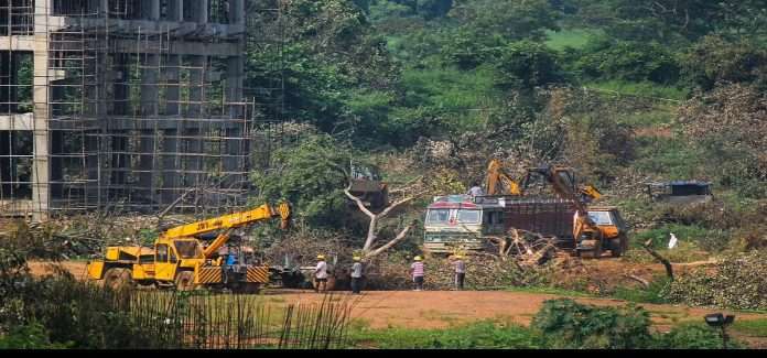 There is no work in the restricted area of Aarey carshed, Explanation of Mumbai Metro Rail Corporation