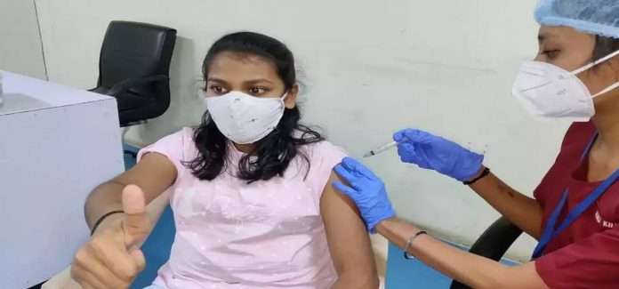 only 124 children ages of 12 and 14 have been vaccinated In Mumbai today