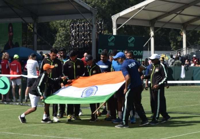 Davis Cup 2022 team india lead 4-0 against Denmark