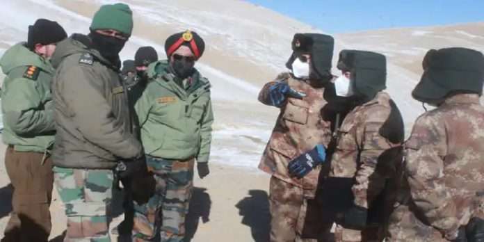 india and china 15th round corps commander level talk for lac ladakh galwan dispute