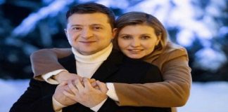Who is Ukraine President Volodymyr Zelenskyy's wife?