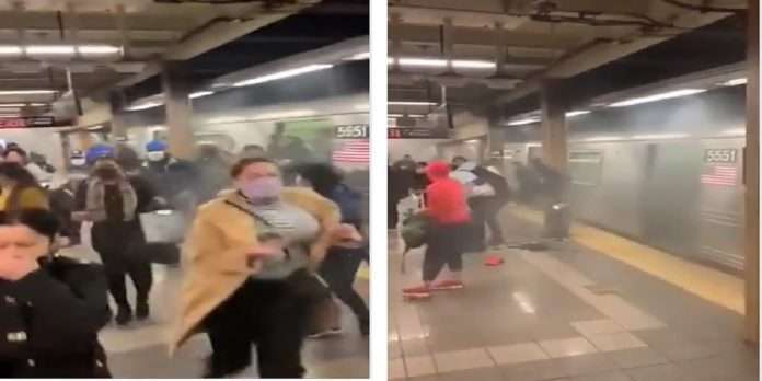 New York Subway Shooting multipal people shot new york city subway some unexploded bombs people injured update