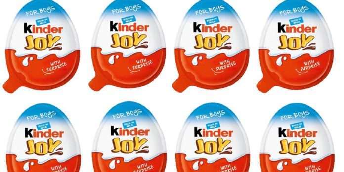 disease spreading in the world by eating kinder joy products