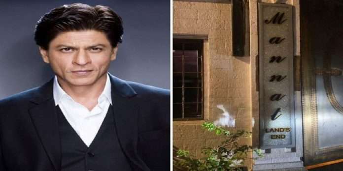 Shahrukh khan changed the name plate of the house mannat trends on twitter
