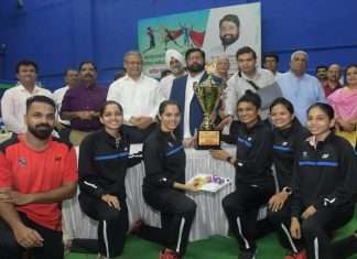 eknath shinde announce we build new five ac badminton court in thane soon