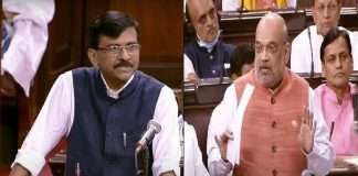 union home minister amit shah gave answer to sanjay raut I can answer anyone by looking into the eyes of anyone