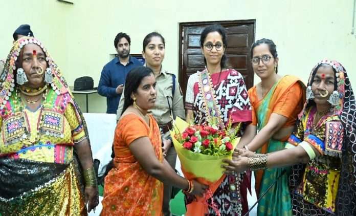 Supriya Sule advises to use Indian cloths during visit Operation Transformation Initiative