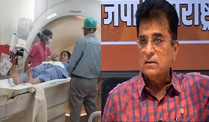 Kirit Somaiya Traget shivsena uddhav thackeray on lilawati hospital Dismissed Parag Joshi