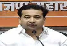 Nitesh Rane targets Chief Minister Uddhav Thackeray over From increased construction
