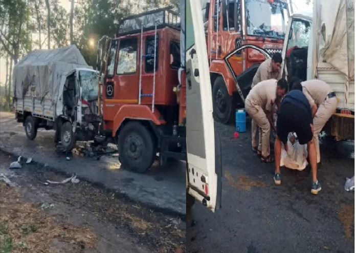 accidents in trucks and pickup vans 6 killed and 17 injured