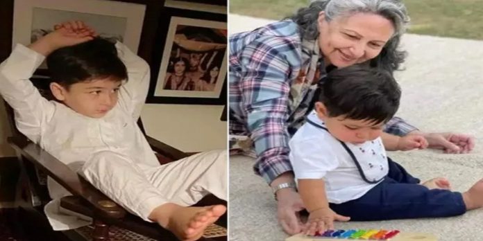 sharmila tagore reveals her grandkids taimur ali khan and jeh ali khan are not allowed to watch movies