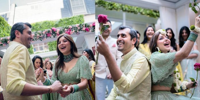 singer kanika kapoor Wedding mehndi ceremony photos viral wedding day haldi photos