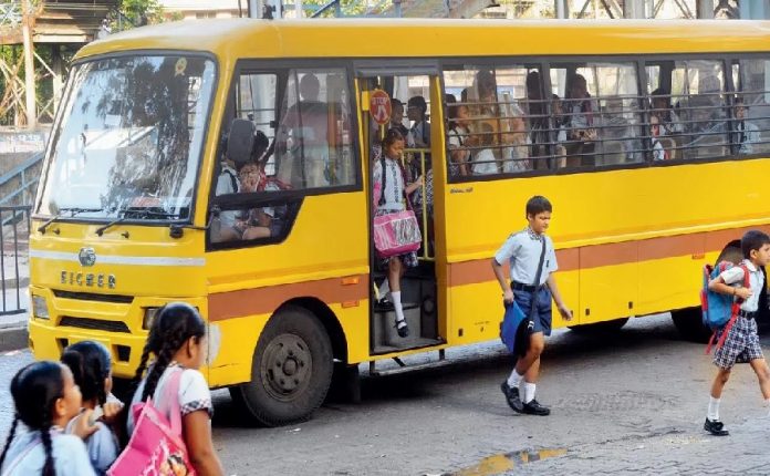 Upper Director General of Police instructions Transport Department GPRS mandatory in school bus