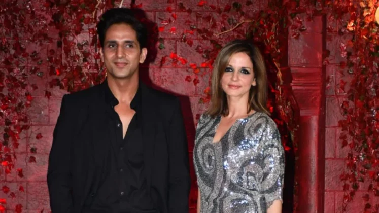 Bollywood couple attends Karan Johar's birthday party