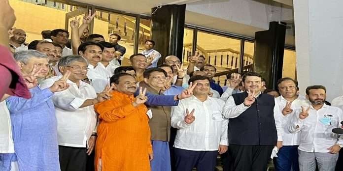 Fadnavis is the king of BJP's victory rajya sabha elections 2022 Uddhav Thackeray Sharad Pawar