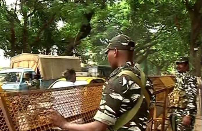 CRPF team deployed outside at house of 15 rebel MLAs from Shinde group