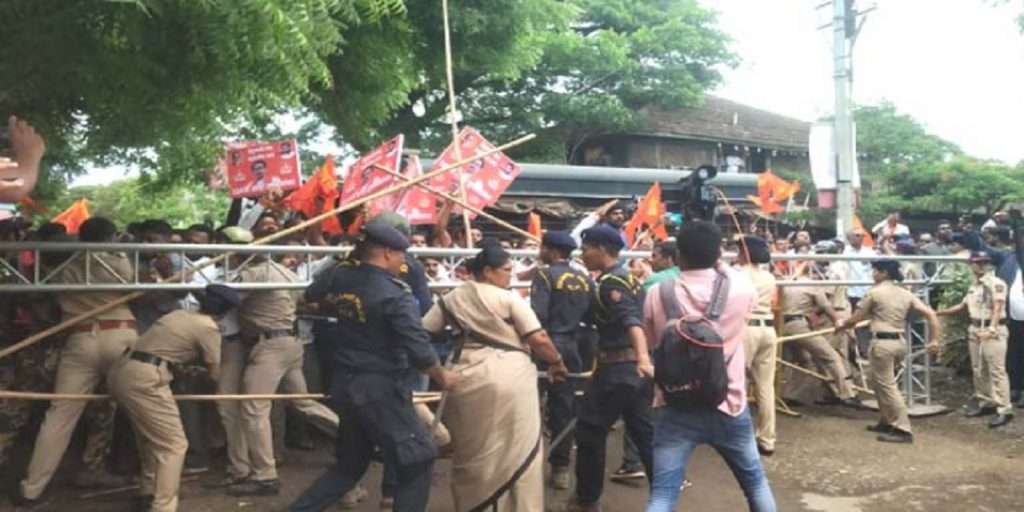 राजेंद्र पाटील- यंड्रावकर समर्थक आणि शिवसैनिक राडाप्रकरणी 200 जणांवर गुन्हा दाखल