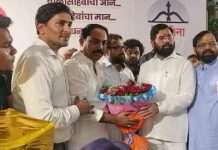 after shivsena mns also setback 65 mns party workers join the cm eknath shinde group