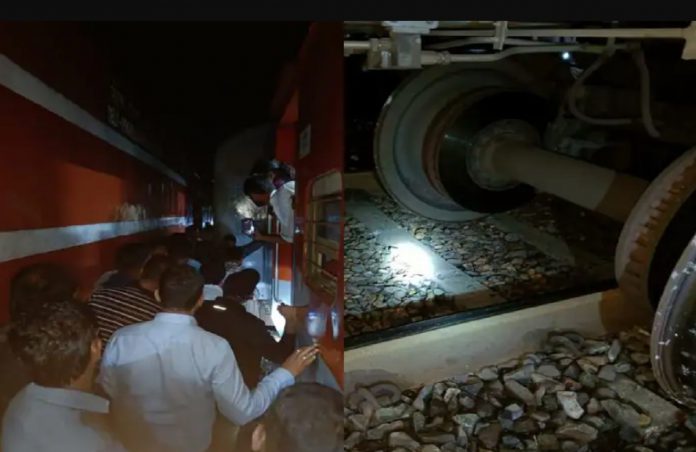raipur to nagpur bhagat ki kothi train accident in gondia 15 passengers injured