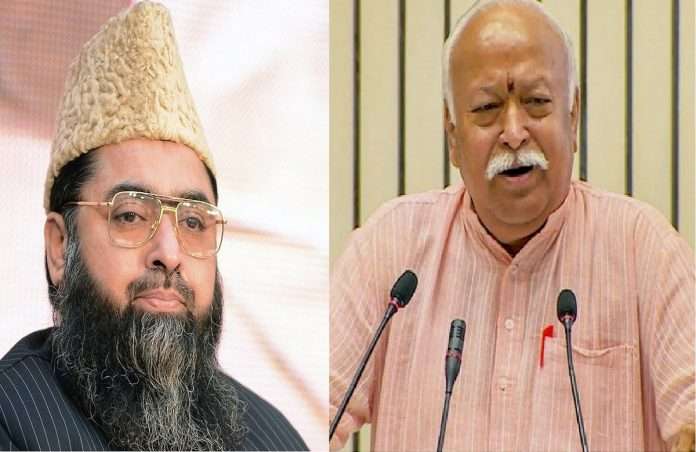 Threats of behead to aiio chief imams who call rss chiefs father of the nation